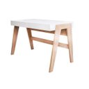 Ver imagem 2 de Escrivaninha Pés Palito Retrô 1,20m com 2 Gavetas 26105 Trend Artesano - Hanover/off White