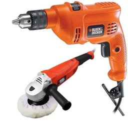 Politriz Profissional 7p com Maleta Wp1500k + Furadeira 560w - 220V - 1