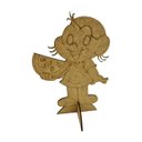 Ver imagem 2 de 05 Centro de Mesa Enfeite Mdf Magali 20cm Decoração Festa