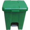 Ver imagem 4 de Cesto de Lixeira Quadrada Plastica com Pedal 15l Branco