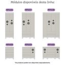 Ver imagem 7 de Quarto de Bebê Completo Berço Americano 3 em 1 Colchão Suspiro Multimóveis Mp4636 Branco/off