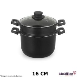 Cozi Vapor / Cuscuzeira Teflon 16 cm - Multiflon - 1