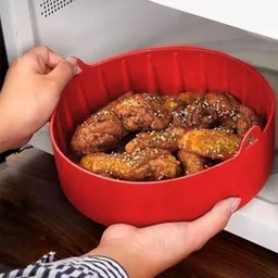Forma de Cozimento em Silicone para Airfryer e Micro-ondas - 4