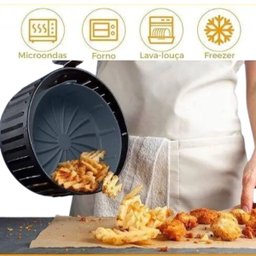 Forma de Cozimento em Silicone para Airfryer e Micro-ondas - 5