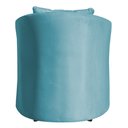 Ver imagem 5 de Poltrona Decorativa Alana Veludo Azul Turquesa - Londrilar