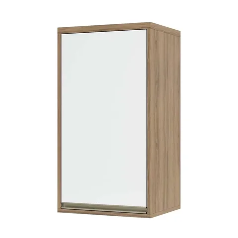 Armário Cozinha Aéreo de Parede 1 Porta 40 - Módulo Cozinha Mel - Luciane 1307:Branco