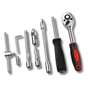 Ver imagem 5 de Kit Chave Canhão Catraca 46 Peças Profissional Alta Qualidade