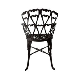 Cadeira Poltrona Viena Alumínio Preto Jardim Piscina Varanda - Nossa Kasa Móveis - 6