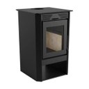 Ver imagem 1 de Calefator de Dupla Combustão Metávila 800GF, Kit de instalação em Aço Inox