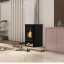 Ver imagem 2 de Calefator de Dupla Combustão Metávila 800GF, Kit de instalação em Aço Inox