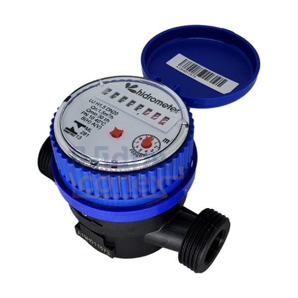 Hidrômetro Unijato Composite 3/4 + Conexões e Bloqueador Ar - 3