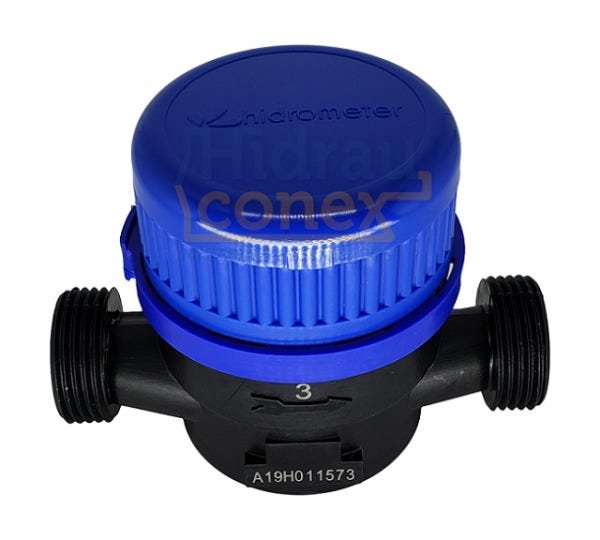 Hidrômetro Unijato Composite 3/4 + Conexões e Bloqueador Ar - 4