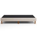 Ver imagem 2 de Base para Cama Box Solteiro 88cm Sleep W01 Suede Bege - Lyam Decor