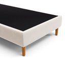 Ver imagem 5 de Base para Cama Box Solteiro 88cm Sleep W01 Suede Bege - Lyam Decor