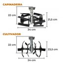 Ver mais imagens de Máquina de Cortar Grama Á Gasolina Costal Vrc430 Vulcan Completa C/ Enxadas + Óleo Stihl