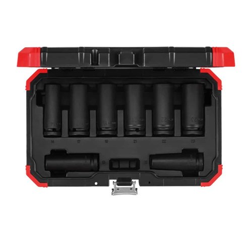 JOGO DE SOQUETE GEDORE DE IMPACTO 1/2 12-23MM C/8PCS LONGO R63003108