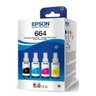 Kit 4 Refil Epson L120 L220 L355 L365 L375 L455 395 380 - 1