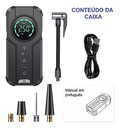 Ver imagem 7 de Bomba de Ar Inteligente sem Fio 180PSI Tomate Mxb-002 Preto Portátil para Carro Moto Bike e Bolas