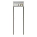 Ver imagem 4 de Porta-geladeira 73 Cm 1 Porta Basculante Crema/branco/crema Agata Madesa