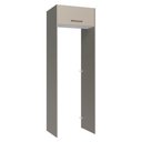Ver imagem 1 de Porta-geladeira 73 Cm 1 Porta Basculante Crema/branco/crema Agata Madesa