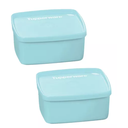 Ver imagem 1 de Tupperware Kit Jeitosinho 400 Ml Azul 2 Potes Tupperware Kit Jeitosinho 400 Ml Azul 2 Potes