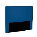 Ver imagem 1 de Cabeceira Arizona Para Cama Box Solteiro 90 cm Suede Azul Marinho - D’Rossi