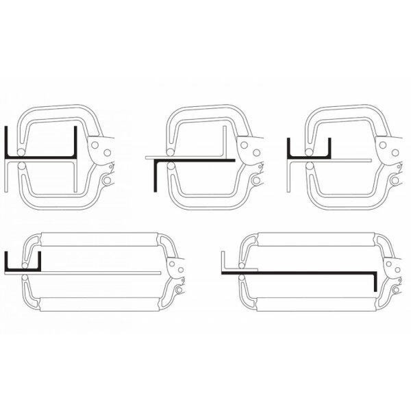 Alicate de Pressão para Soldar Chapa 11" Tramontina PRO - 3