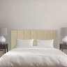 Cabeceira Modulada Estofada Adesiva 1 Módulo em Tiras 20x60cm Bege - 4
