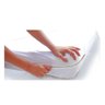 Capa antialérgica para colchão - impermeável - Mini-Cama - PVC/TNT - 78x162x12cm - com zíper - 2
