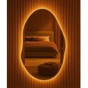 Ver imagem 2 de Espelho Decorativo Orgânico com Led Quente de Parede Corpo Inteiro Madri Demoglass