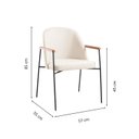 Ver imagem 3 de Kit 6 Cadeiras para Sala de Jantar Duna