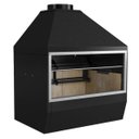 Ver imagem 1 de Churrasqueira de Parede Metávila 750F, Preto