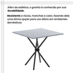 Conjunto para Sala de Jantar com 4 Cadeiras Lívia - 10