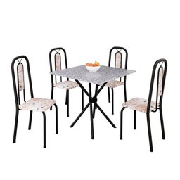 Conjunto para Sala de Jantar com 4 Cadeiras Lívia - 2