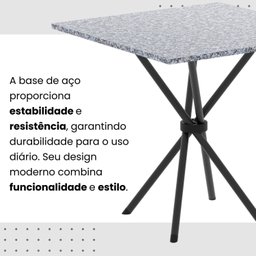Conjunto para Sala de Jantar com 4 Cadeiras Lívia - 11