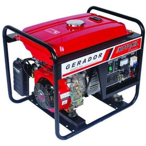 Gerador de Energia a Gasolina Motomil, 6,5 Hp, Monofásico, Mg3000cl