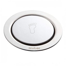 Grelha com Fecho Pressão Redonda Inox 10cmx10cm5cm 304 Meber Metais - 1