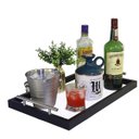 Ver imagem 5 de Bandeja Café Alças Bebidas Xícaras Bar Aparador Portátil Ambiente Escritório Recepção:Bandeja Alças 