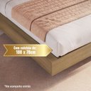 Ver imagem 4 de Cama de Solteiro Infantil/Juvenil 90 Suspensa com Iluminação em LED e Organizador na Cabeceira Cancun