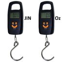 Ver imagem 4 de Balança Digital De Bagagem Mala Viagem Pesca 50 Kg Gancho Preto Cbrn02641