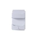 Ver imagem 1 de KIT MULTIUSO PARA PAREDE COM 2 BANDEJAS BRANCO