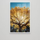 Ver imagem 3 de Quadro Decorativo Árvore Ipê Amarelo Vertical Sala Quarto Casa Escritório