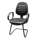 Ver imagem 1 de Cadeira Executiva Fixa Pés em "s" Preta