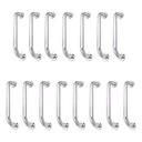 Ver imagem 1 de Alça de Apoio Inox Kit 15 Unidades Barra 30cm Segurança Suporte Idoso Gestante Criança Box