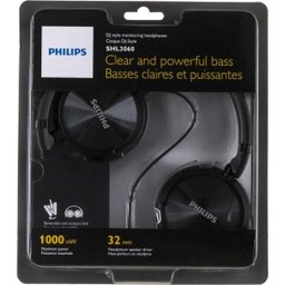 Fone de Ouvido Philips Shl3060 Headphone Dj Profissional - 2