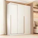 Ver imagem 1 de Módulo de Canto Linear Planejado 2 Portas de Correr Jade CabeCasa MadeiraOriginals Branco