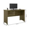 Escrivaninha Mesa para Computador Alemanha Imbuia - RV Móveis - 5