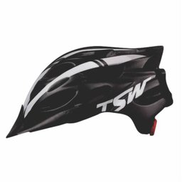 Capacete Tsw Tune Preto e Branco Fosco - M/L 57 a 60 CM - 6