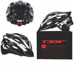 Capacete Tsw Tune Preto e Branco Fosco - M/L 57 a 60 CM - 7