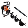 Perfurador de Solo Vulcan Vps520 Broca 80x20 + Extensor 60cm Maquina de Fazer Buraco, Cercas, Assent - 1